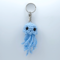 Handmade Crochet Jellyfish Keychain
