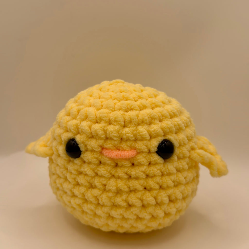 Handmade Crochet Chick Plush Toy
