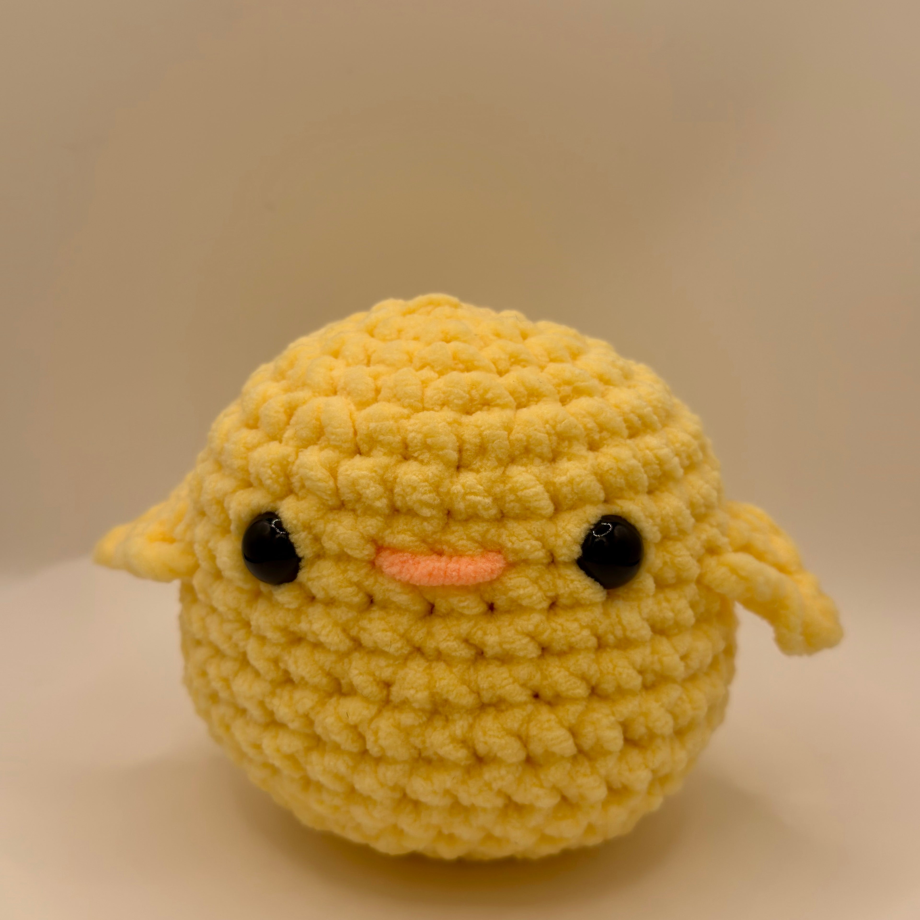 Handmade Crochet Chick Plush Toy