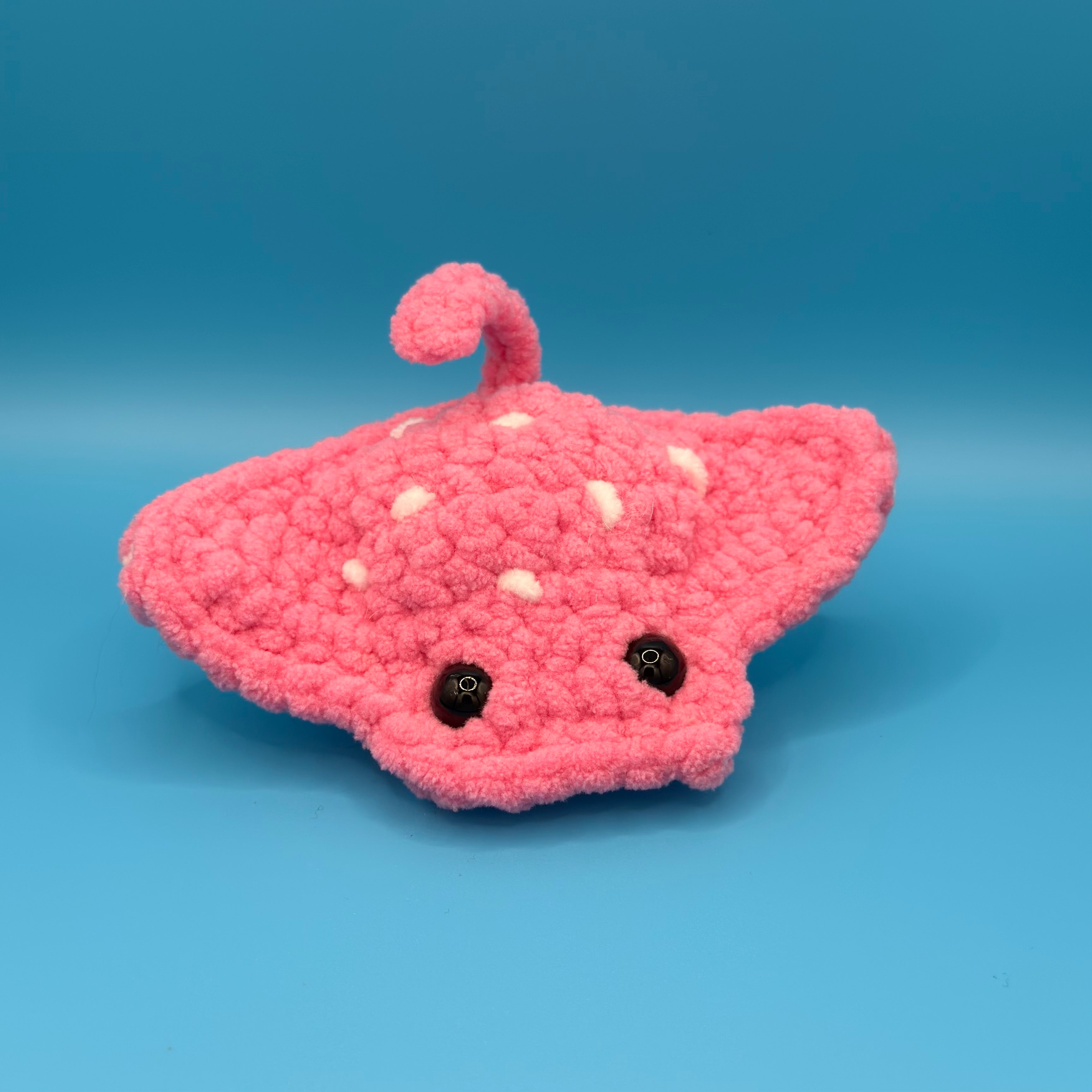 Handmade Crochet Stingray Plush