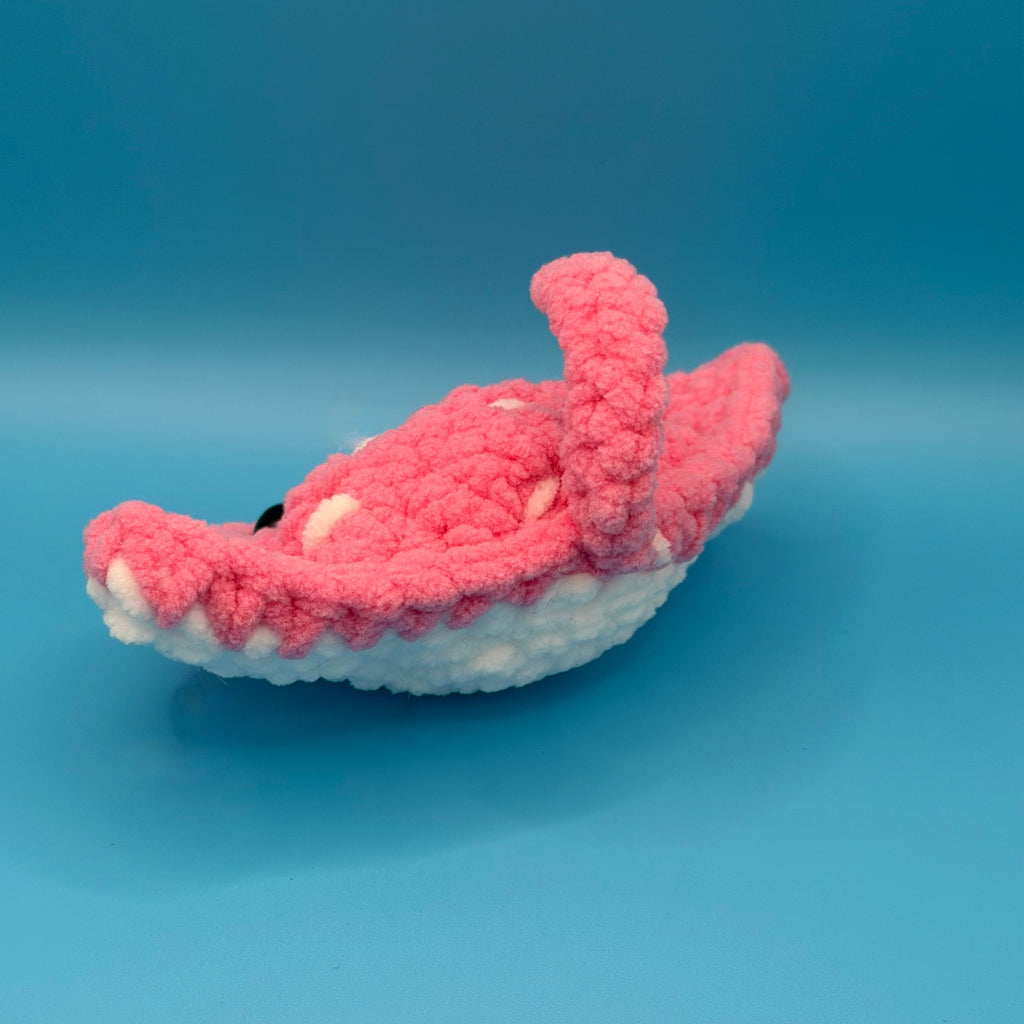 Handmade Crochet Stingray Plush